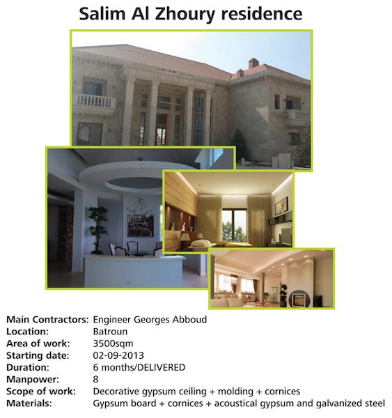 SALIM AL ZHOURY RESIDENCE