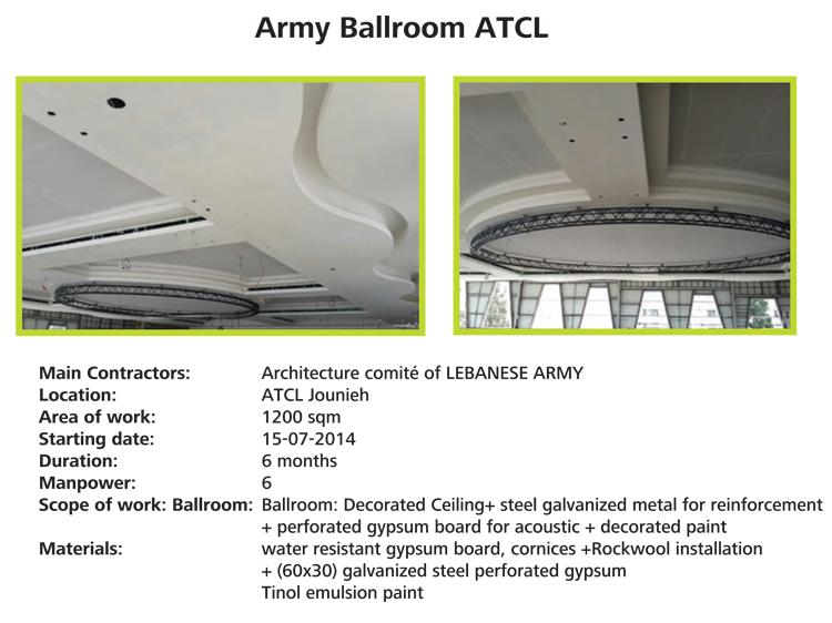 ARMY BALLROOM ATCL