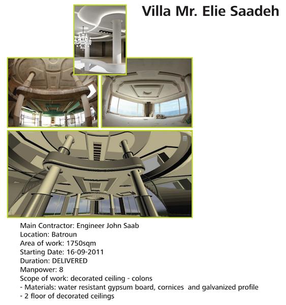 VILLA MR. ELIE SAADEH