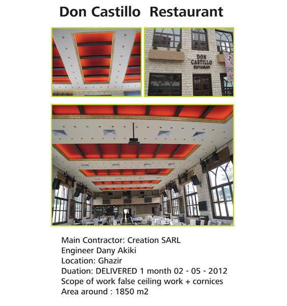 DON CASTILLO RESTAURANT