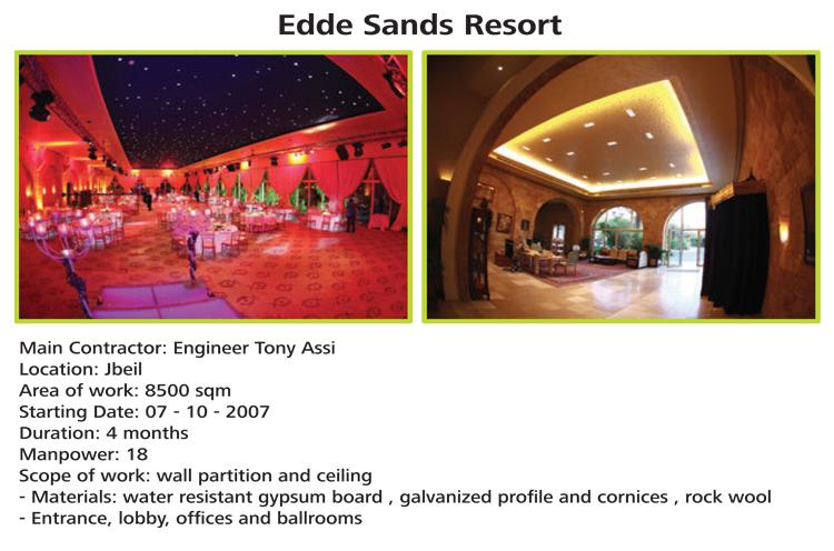 EDDE SANDS RESORT